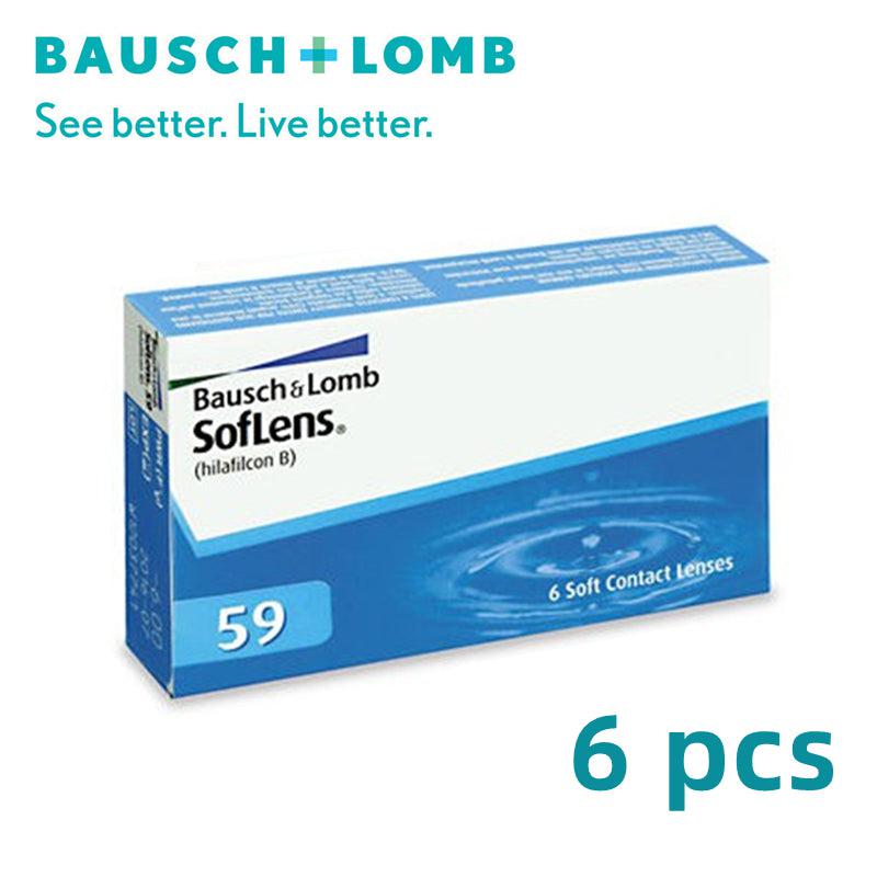 Bausch & Lomb Soflens 59 Monthly Clear Contact Lenses 6pcs