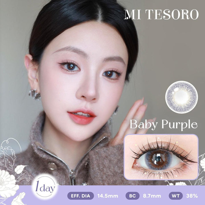 Baby Purple-Mi Tesoro 1 Day Color Con 10pcs