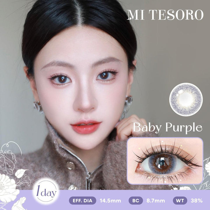 Baby Purple-Mi Tesoro 1 Day Color Con 10pcs