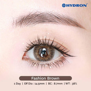 Fashion Brown-Star Shine 1 Day Color Contact Lenses 10pcs