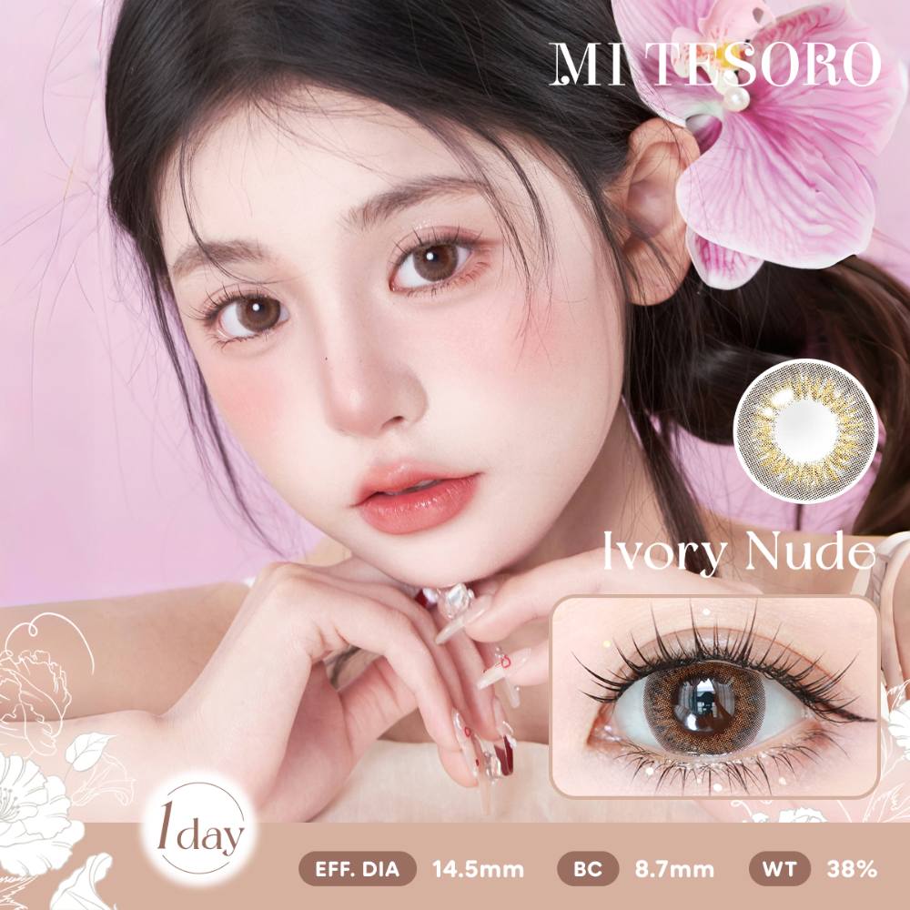 Ivory Nude-Mi Tesoro 1 Day Color Con 10pcs