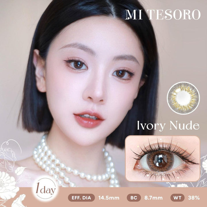 Ivory Nude-Mi Tesoro 1 Day Color Con 10pcs