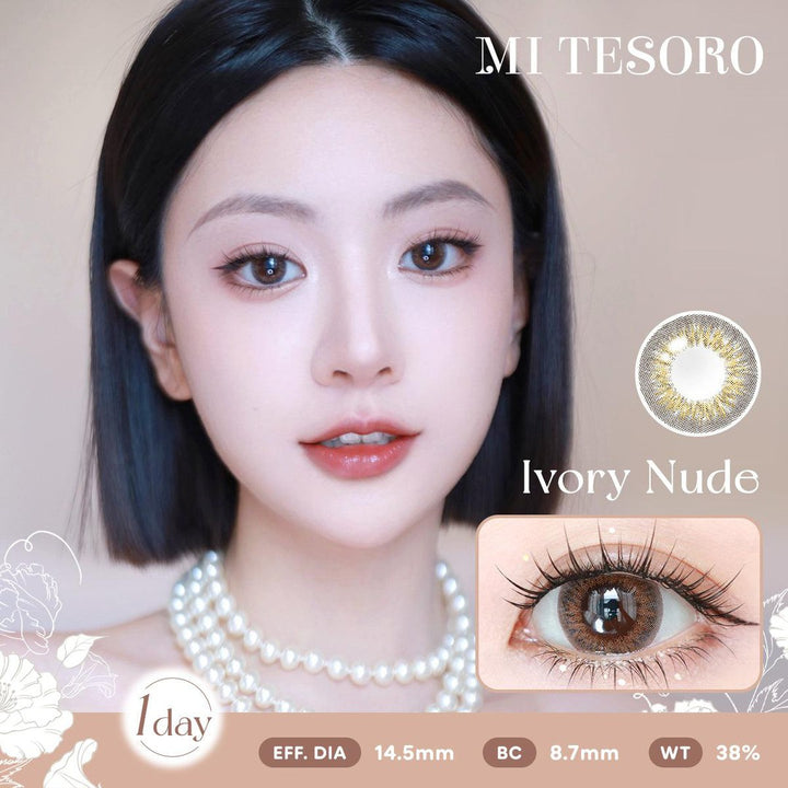 Ivory Nude-Mi Tesoro 1 Day Color Con 10pcs