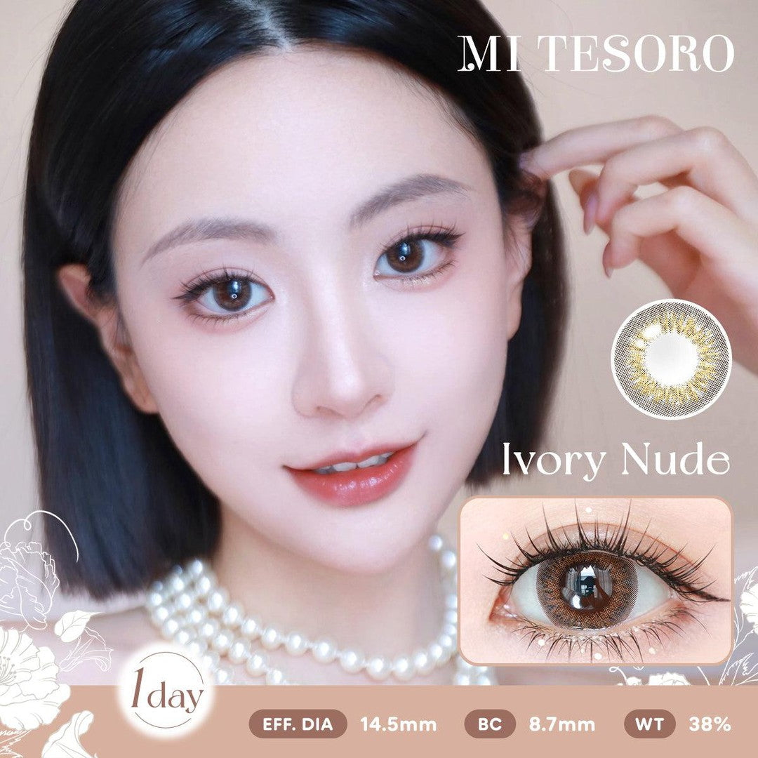 Ivory Nude-Mi Tesoro 1 Day Color Con 10pcs