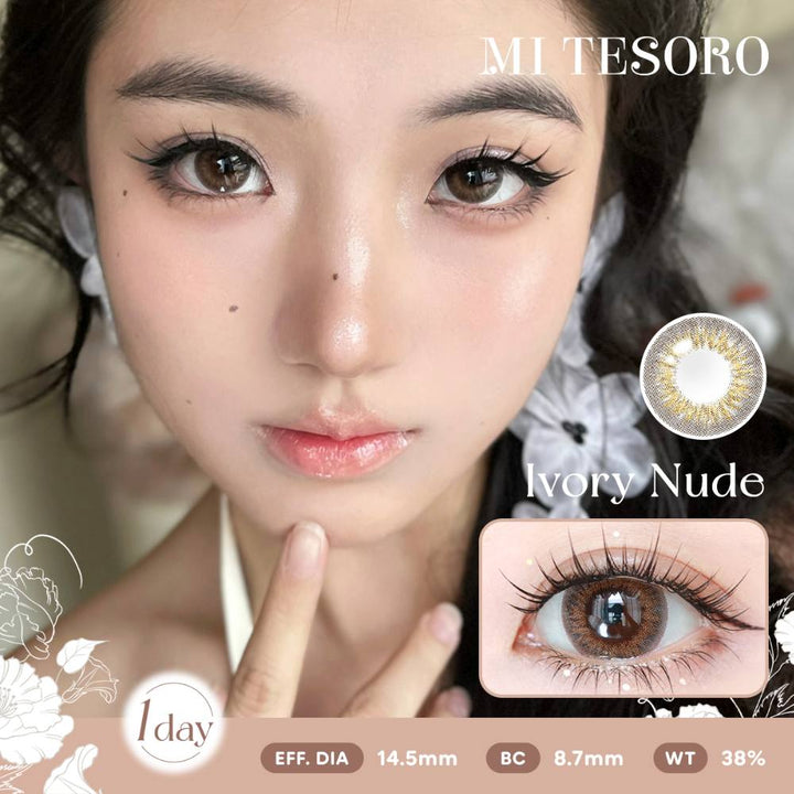 Ivory Nude-Mi Tesoro 1 Day Color Con 10pcs