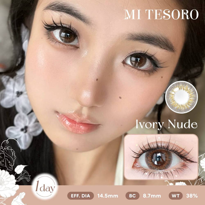 Ivory Nude-Mi Tesoro 1 Day Color Con 10pcs