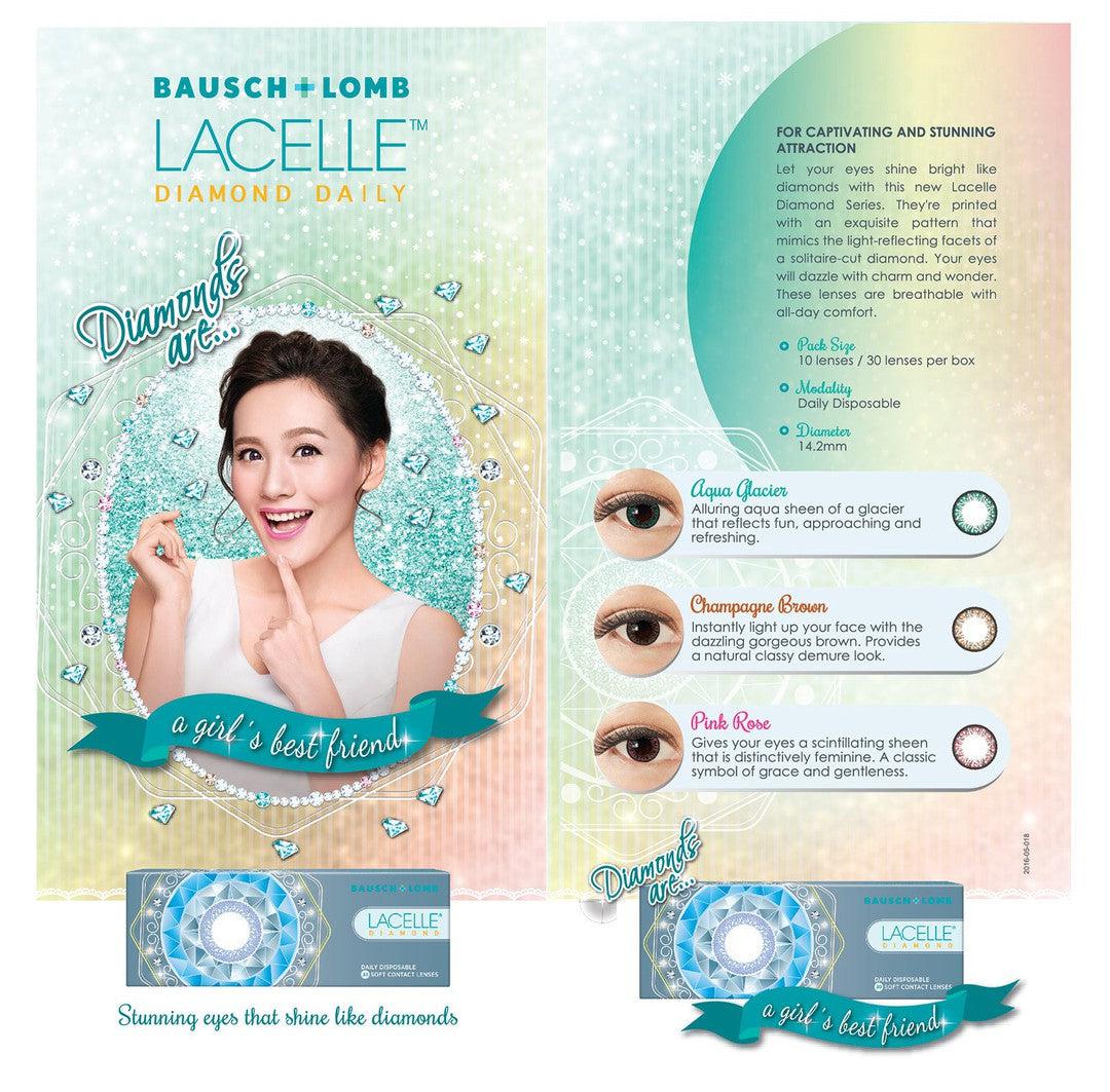 Bausch & Lomb Lacelle Diamond Daily Color Contact Lens 10pcs