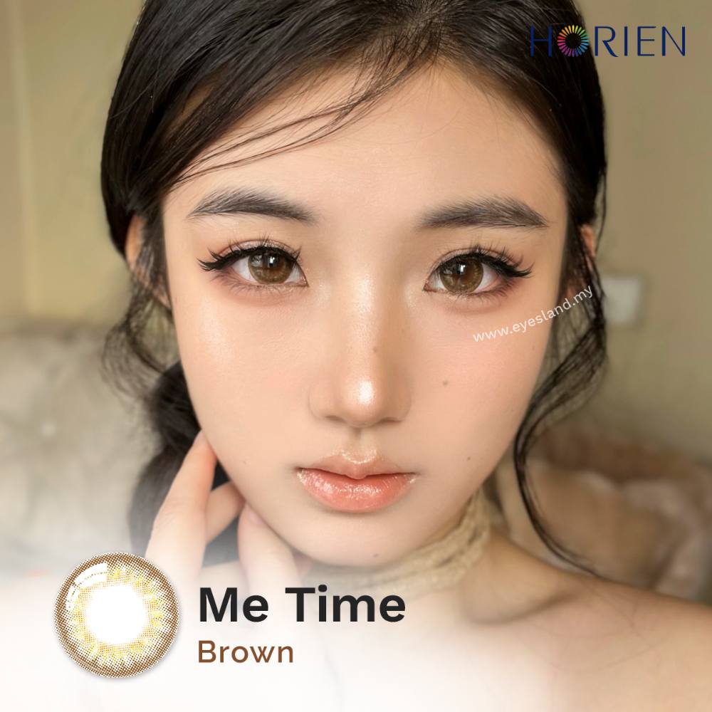 Me Time Brown-Kira-Kira Monthly Color Lens 2pcs