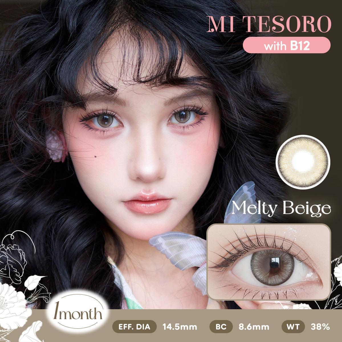 Melty Beige-Mi Tesoro Monthly Color Con 2pcs