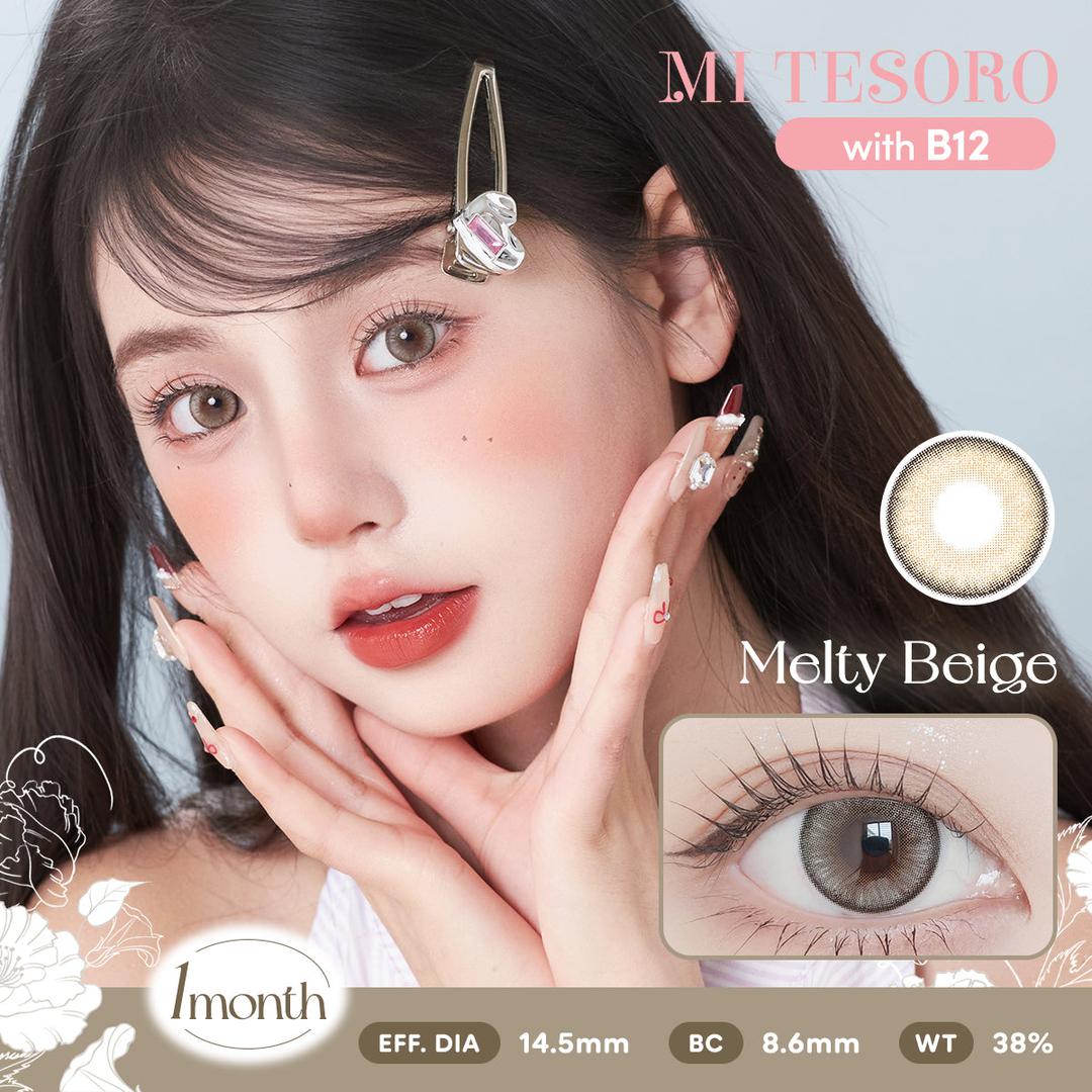 Melty Beige-Mi Tesoro Monthly Color Con 2pcs