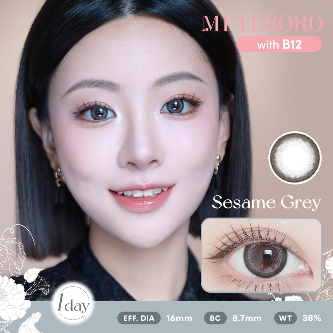 Sesame Grey-Mi Tesoro 1 Day Color Con 10pcs