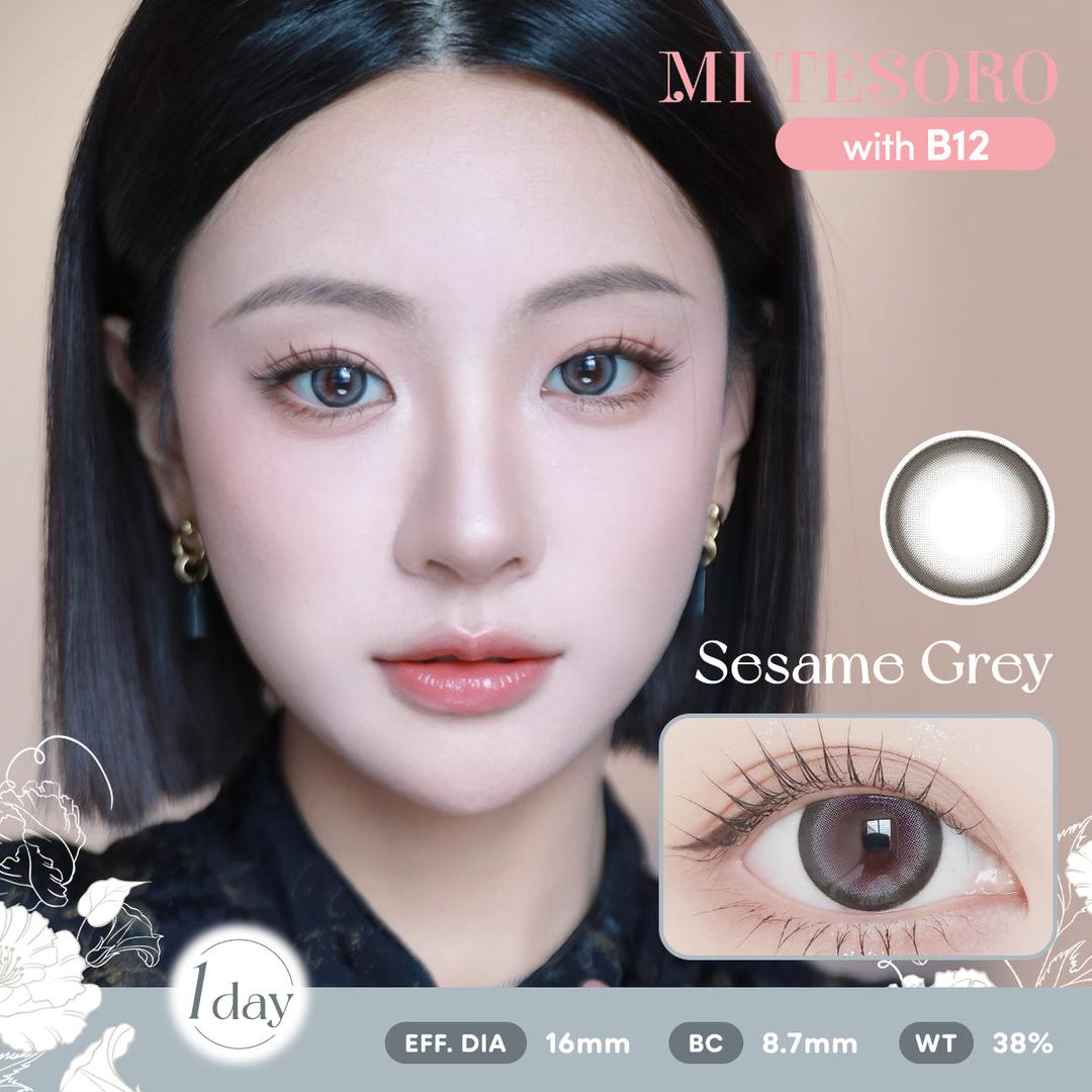 Sesame Grey-Mi Tesoro 1 Day Color Con 10pcs