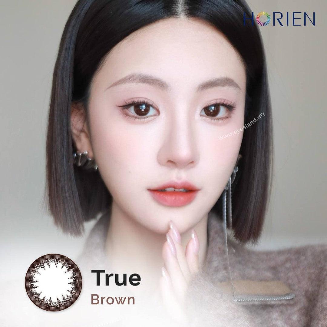 True Brown-Eye Secret 38% 1 Day Color Lenses 10pcs