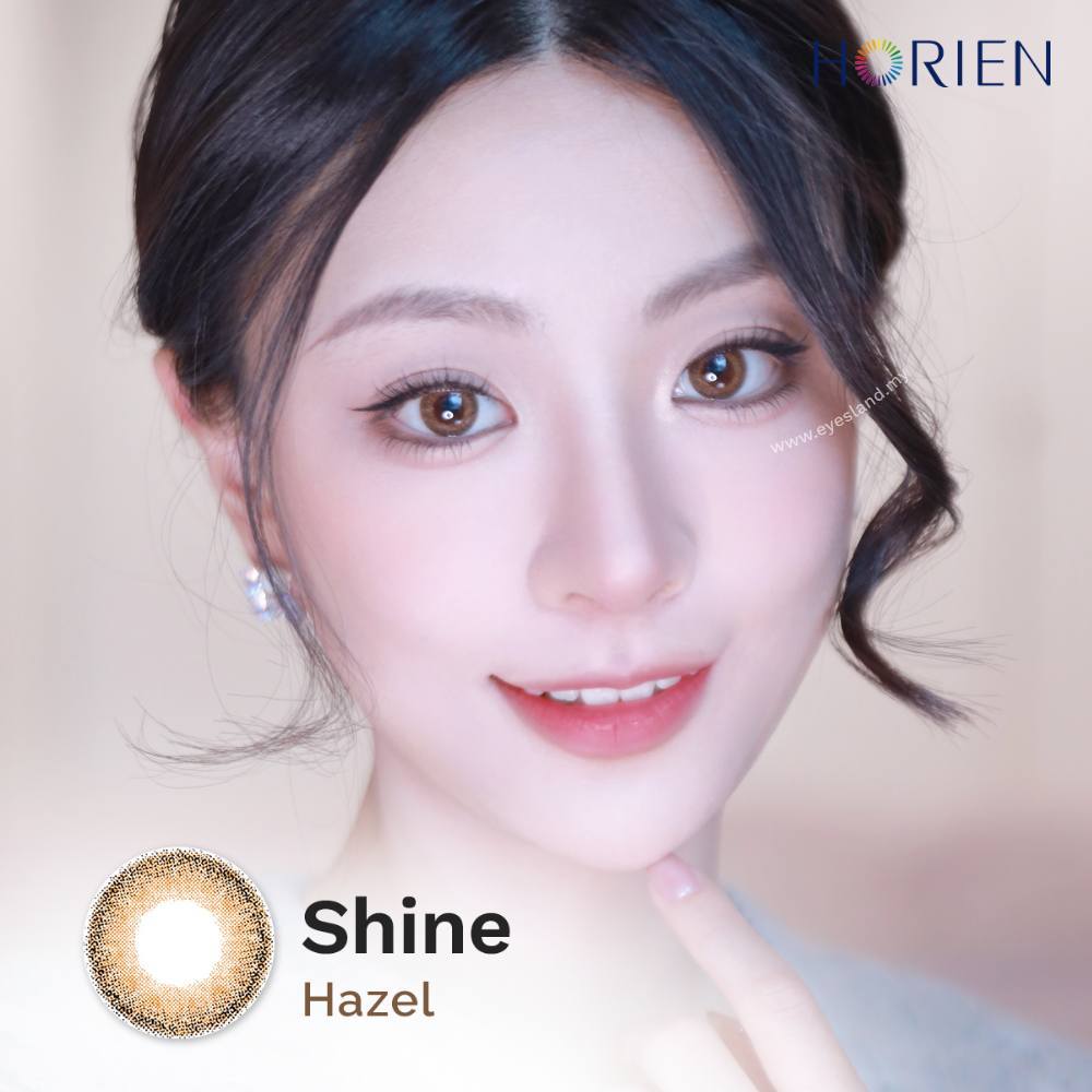 Shine Hazel-Eye Secret 38% 3 Month Color Lens 2pcs