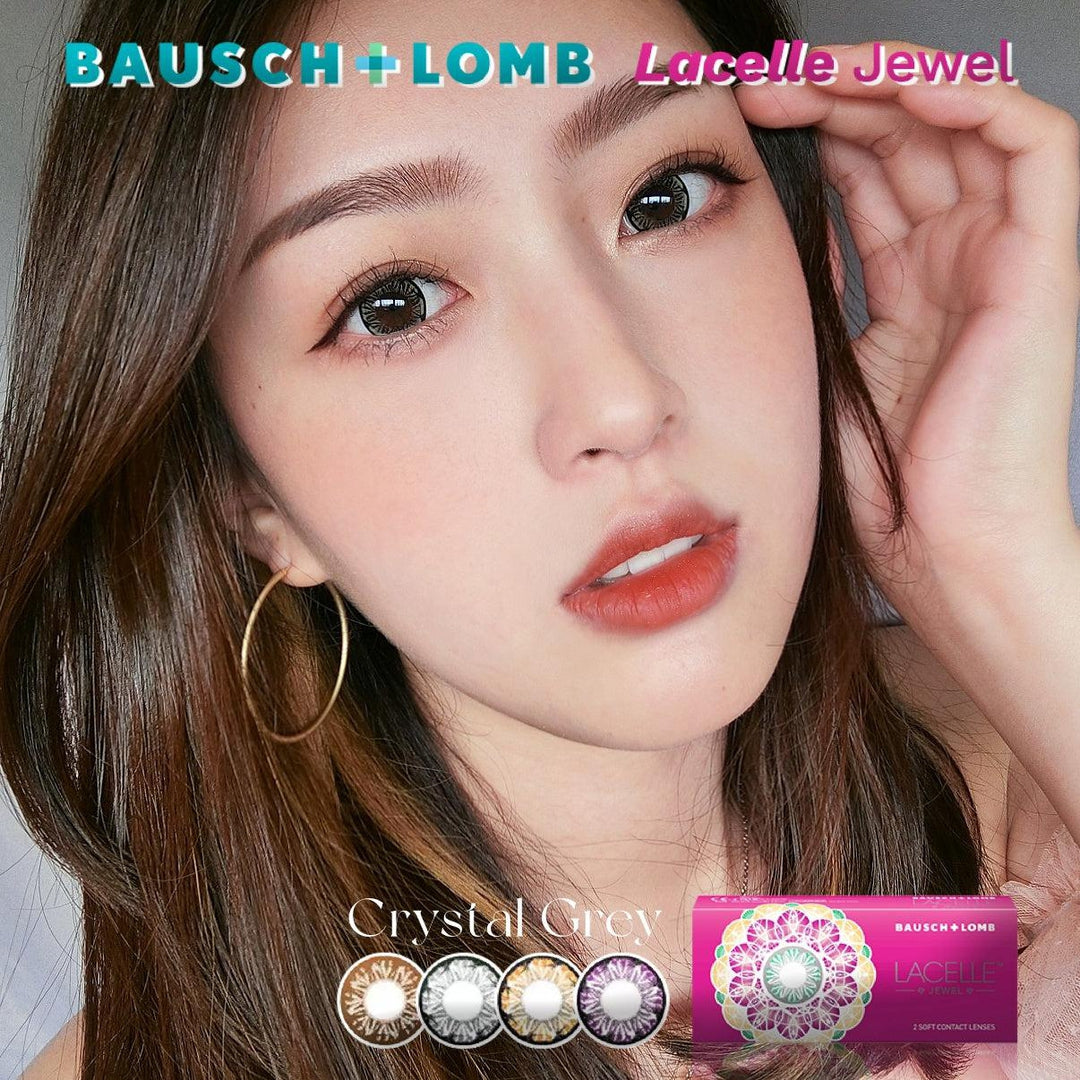 Bausch & Lomb Lacelle Jewel Crystal Grey