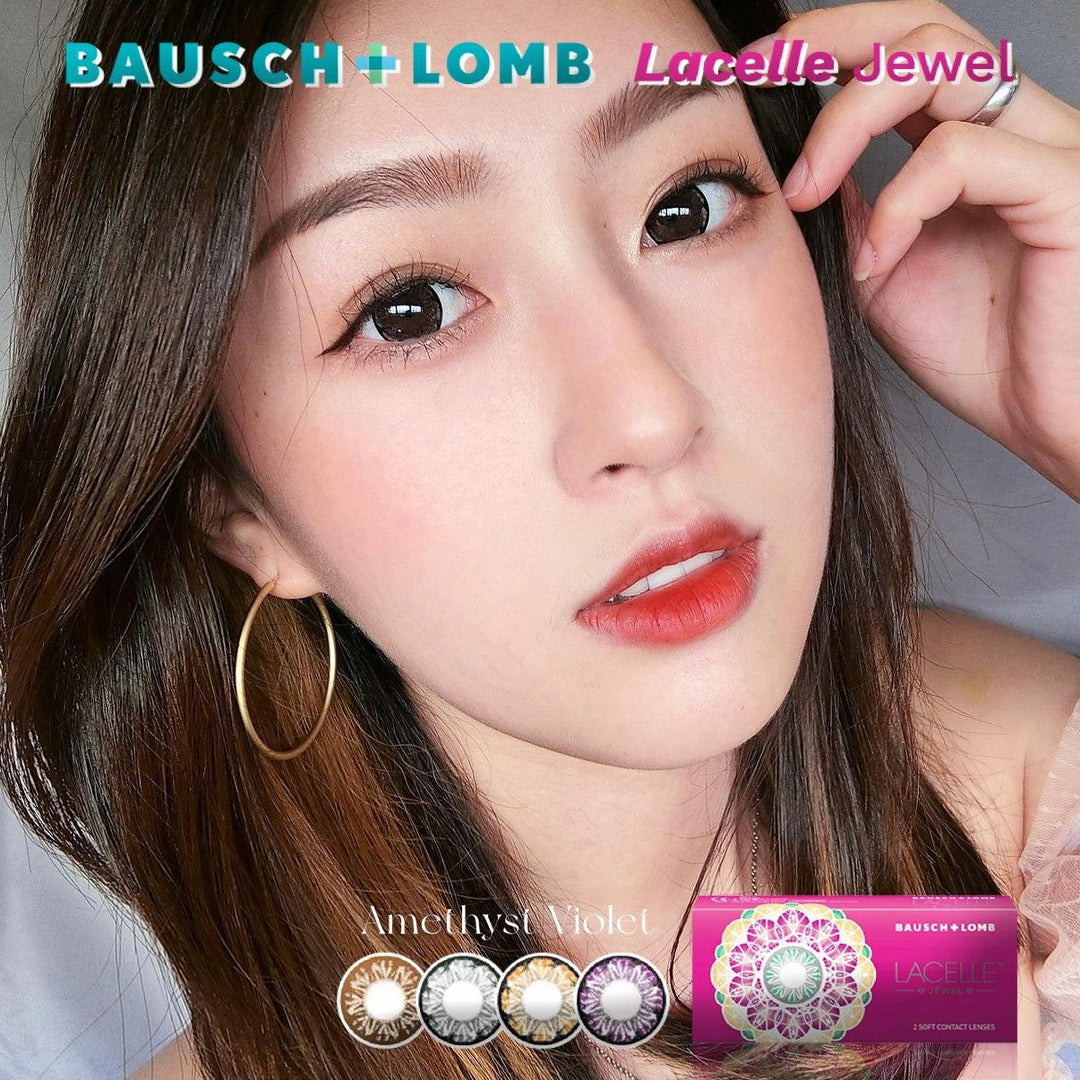 Bausch & Lomb Lacelle Jewel Amethyst Violet